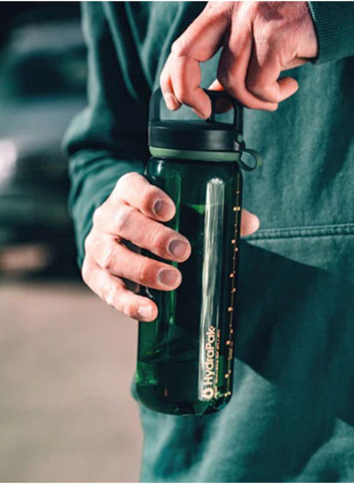 Hydrapak Water Bottle – Recon Clip & Carry 1L - Aspen Green - Image 4